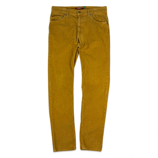 Vintage Carrera Yellow Corduroy Trousers 35W 34L