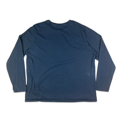Levi's Graphic Print Navy Long Sleeved Tee L XL