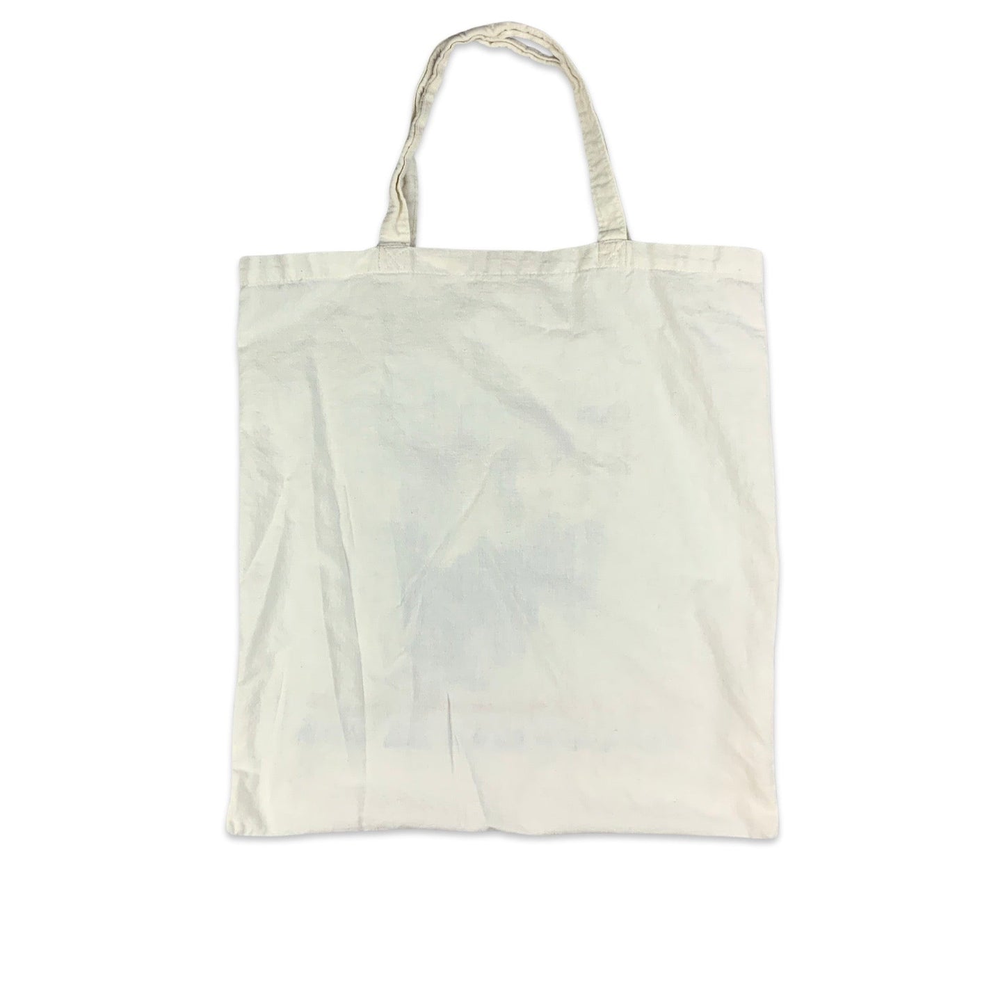 Vintage Novelty Graphic Print Canvas Tote Bag
