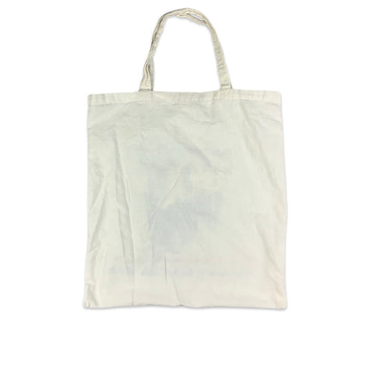 Vintage Novelty Graphic Print Canvas Tote Bag