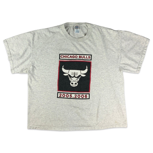 2006 Chicago Bulls Grey Tee L XL