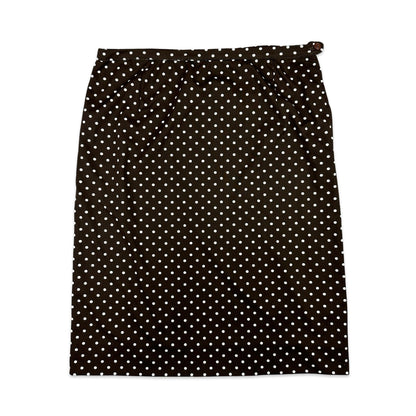 80s Vintage Polka Dot Skirt 16