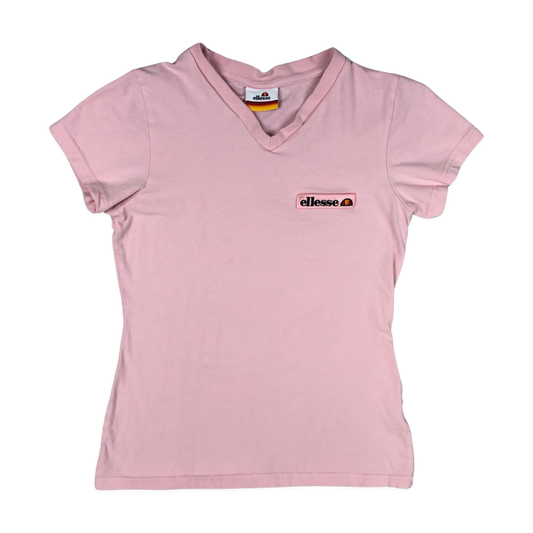 Vintage Ellesse Pink Baby Tee 4 6
