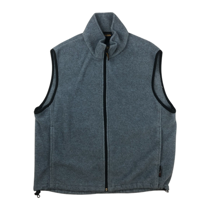 Vintage Woolrich Blue Fleece Gilet L