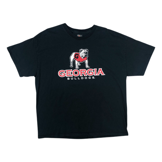 Vintage Black Georgia Bulldogs Tee XXL