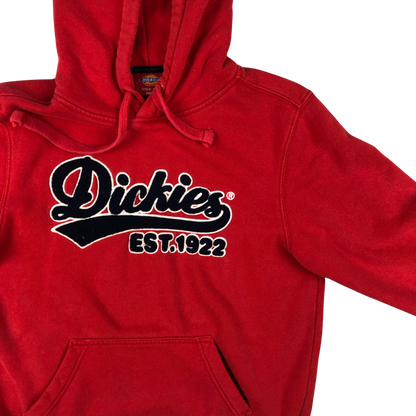 Vintage Dickies Red Hoodie M