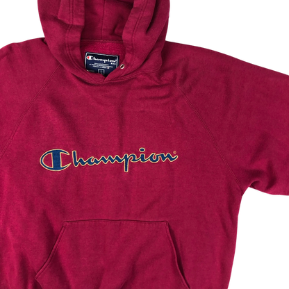 Vintage Champion Red Hoodie XL