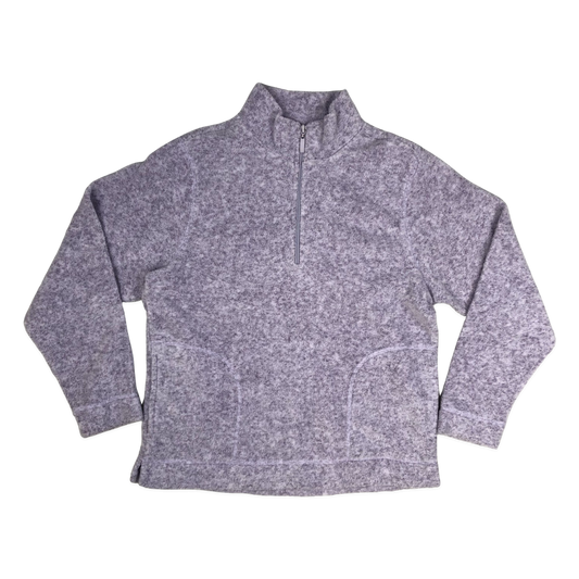 Vintage L. L. Bean Pink 1/4-zip Fleece 16