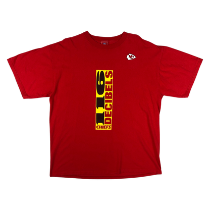 Vintage Red Kansas City Chiefs Tee XXL