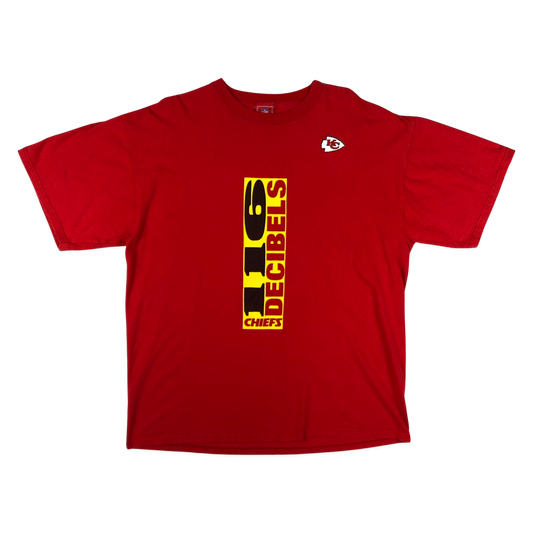 Vintage Red Kansas City Chiefs Tee XXL