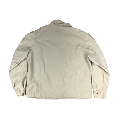 Vintage Timberland Beige Utility Bomber Raincoat XXL