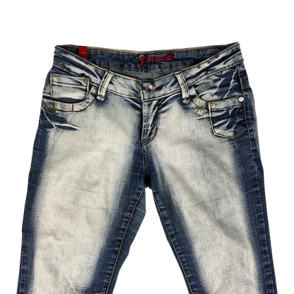 Vintage y2k Flared Blue Jeans 30W 33L