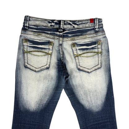 Vintage y2k Flared Blue Jeans 30W 33L