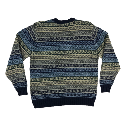 Vintage GAP Patterned Knit Jumper L