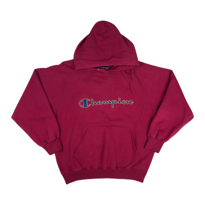 Vintage Champion Red Hoodie XL