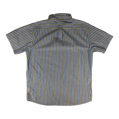 Vintage Levi's Blue Striped Shirt Shirt XL