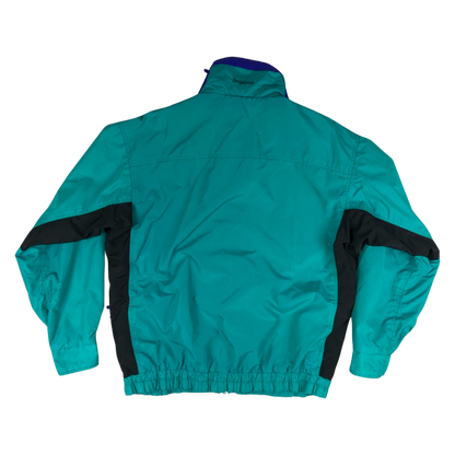 Vintage Columbia Teal Raincoat 3XL