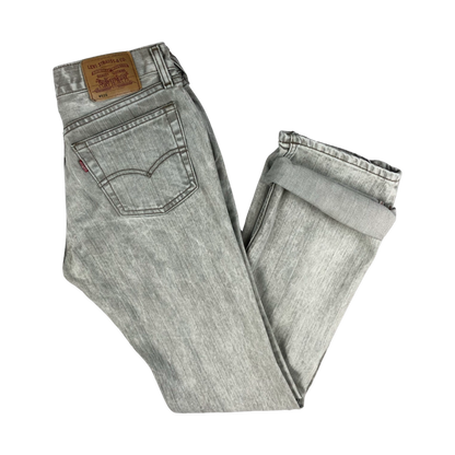 Vintage Levi's White Flared Jeans 30W 31L