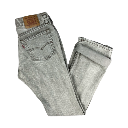 Vintage Levi's White Flared Jeans 30W 31L