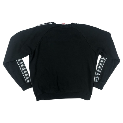 Vintage Kappa Black Sweatshirt L