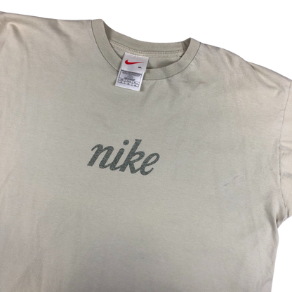 Vintage 90s Nike Beige Tee XL