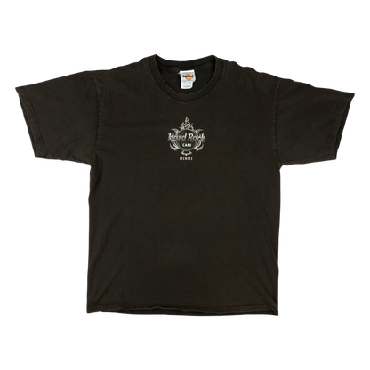 Vintage Brown Hard Rock Café Miami Tee M