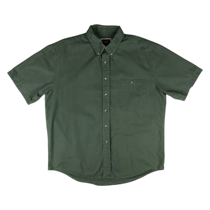 Vintage Green Wrangler Hero Canvas Shirt XL