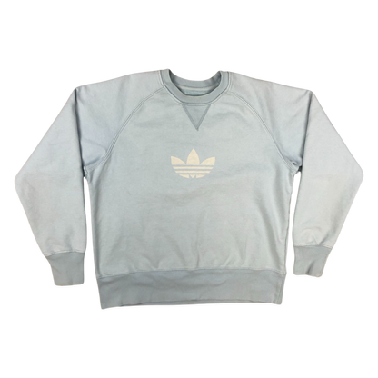 Vintage Y2K Adidas Baby Blue Sweatshirt L