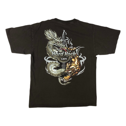 Vintage Brown Hard Rock Café Miami Tee M