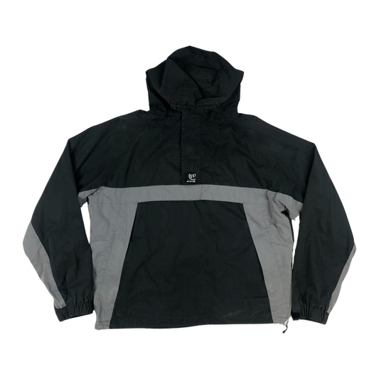 Vintage Animal Black and Grey Anorak XXL