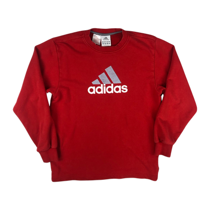 Vintage 00s Adidas Red Sweatshirt M