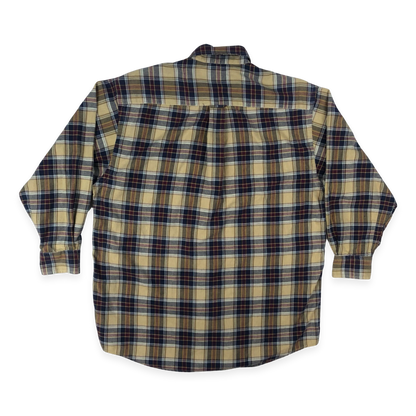 Vintage Nautica Plaid Flannel Shirt L