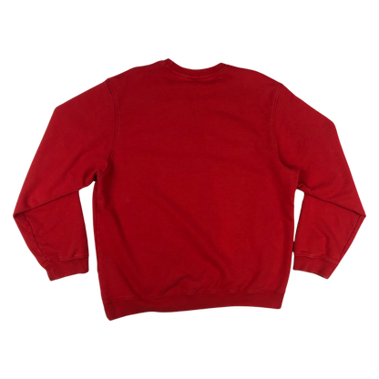 Vintage 00s Adidas Red Logo Print Sweatshirt XXL