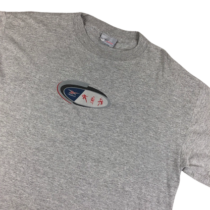 Vintage Reebok Grey Long Sleeve Tee L