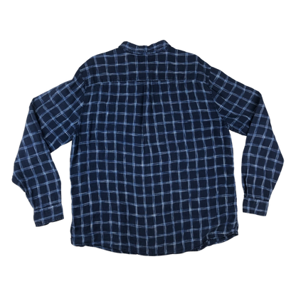 Vintage Wrangler Blue Plaid Shirt XL