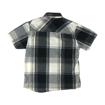Vintage Levi's Grey Plaid Shirt L