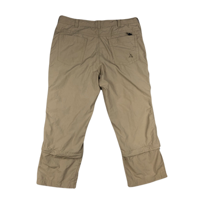 Vintage Schoffel Beige Zip-off Cargo Trousers 16