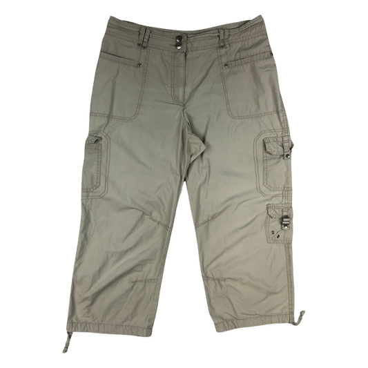 Vintage Y2K Beige Cargo Trousers 14