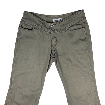 Vintage Flared Beige Trousers 30W 31L