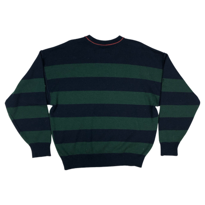 Vintage 80s Carlo Colucci Multicolour Patterned Knit Jumper XXL