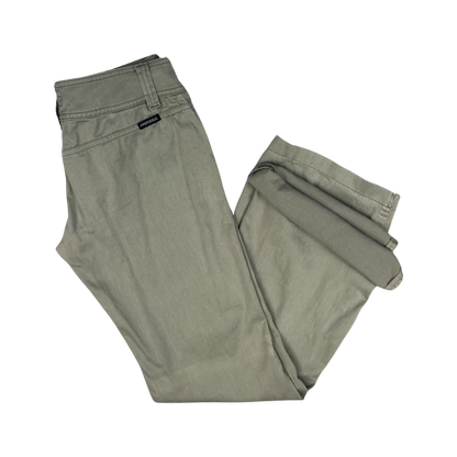 Vintage Flared Beige Trousers 30W 31L