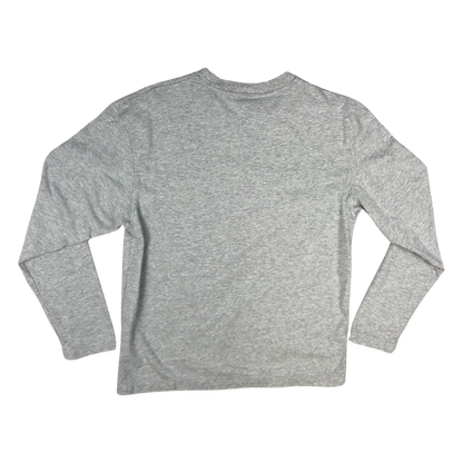 Vintage 00s Nike Long Sleeve Grey Tee M