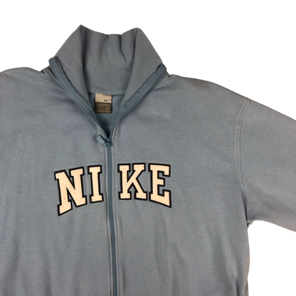 Vintage 00s Nike Baby Blue Track Jacket 3XL
