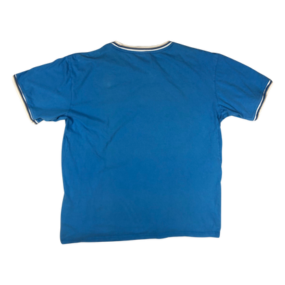Vintage Y2K Nike Blue Ringer Tee XL