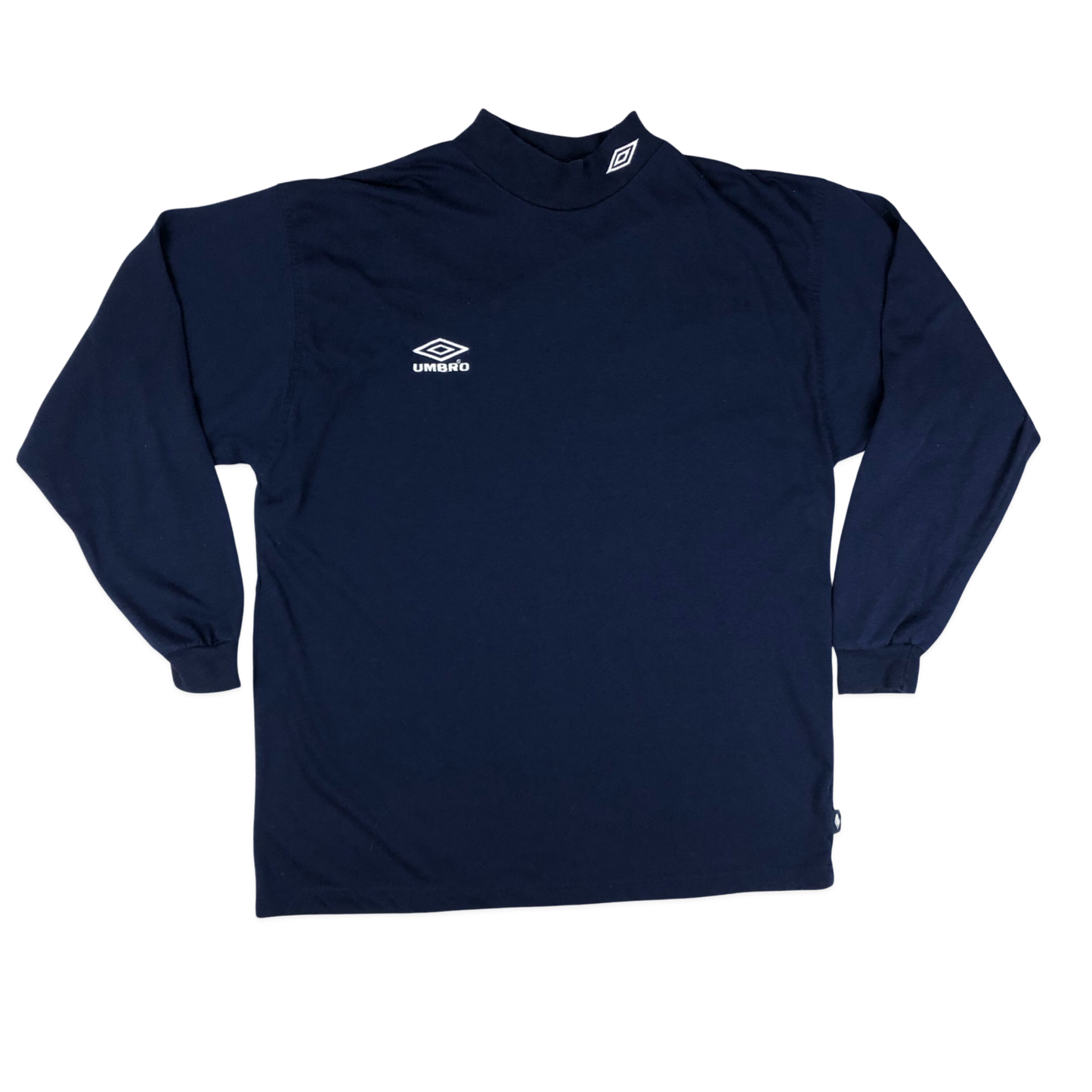 Vintage Umbro Navy Long Sleeve Tee XL