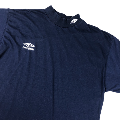 Vintage Umbro Navy Long Sleeve Tee XL