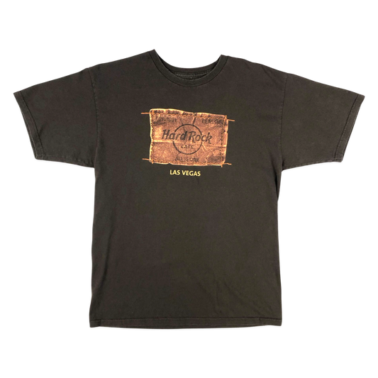 Vintage Brown Hard Rock Café Tee M