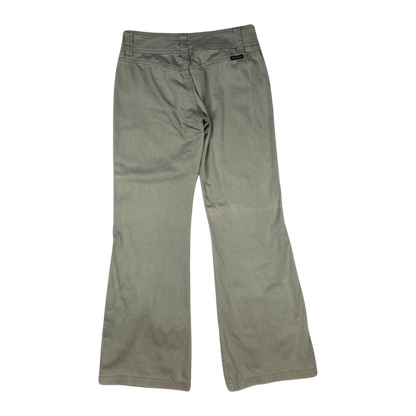 Vintage Flared Beige Trousers 30W 31L