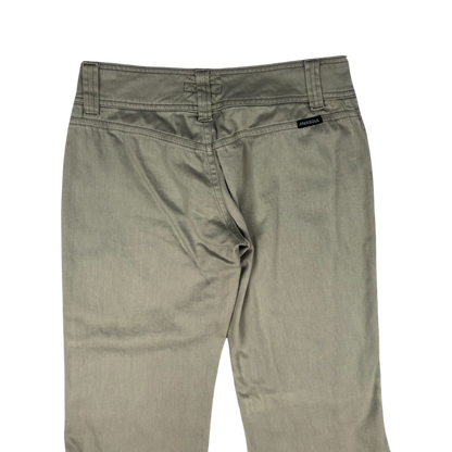 Vintage Flared Beige Trousers 30W 31L