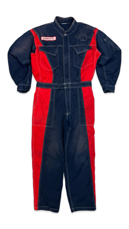 Vintage Daihatsu Motorsports Racing Technician Coveralls L W33 L27